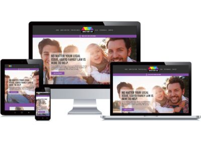 WordPress Website Design and Development for LGBTQ Family Law