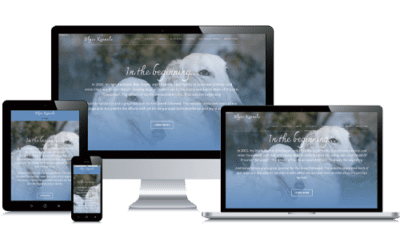 WordPress Website Design for Dog Kennel