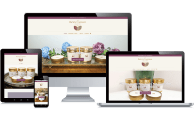WordPress eCommerce Website Created for Candle Company