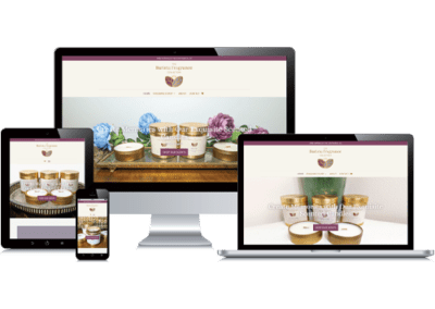 WordPress eCommerce Website Created for Candle Company