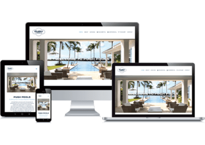 Website Design for Pool Company